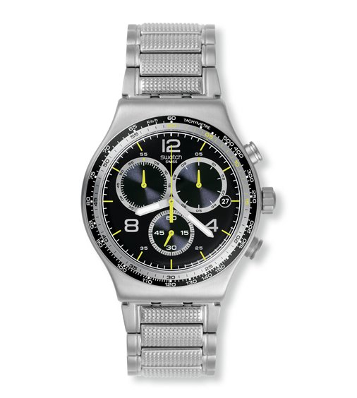 Watch Swatch Man Irony in Steel YVS411G - YVS411G